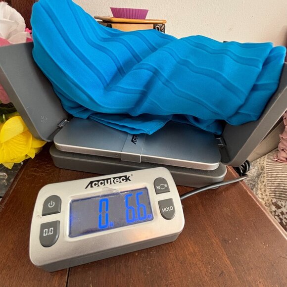 Lane Bryant Womens Top Size 24 Blue Button Up Pleated Flowy Minimalist 17801‎ - Picture 9 of 9